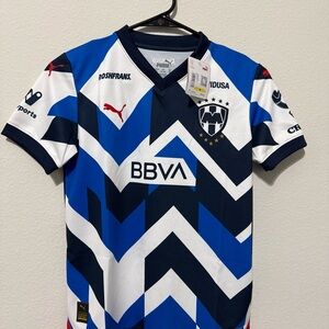 Puma Rayados de Monterrey 2023/24 Youth Soccer Jersey size Medium